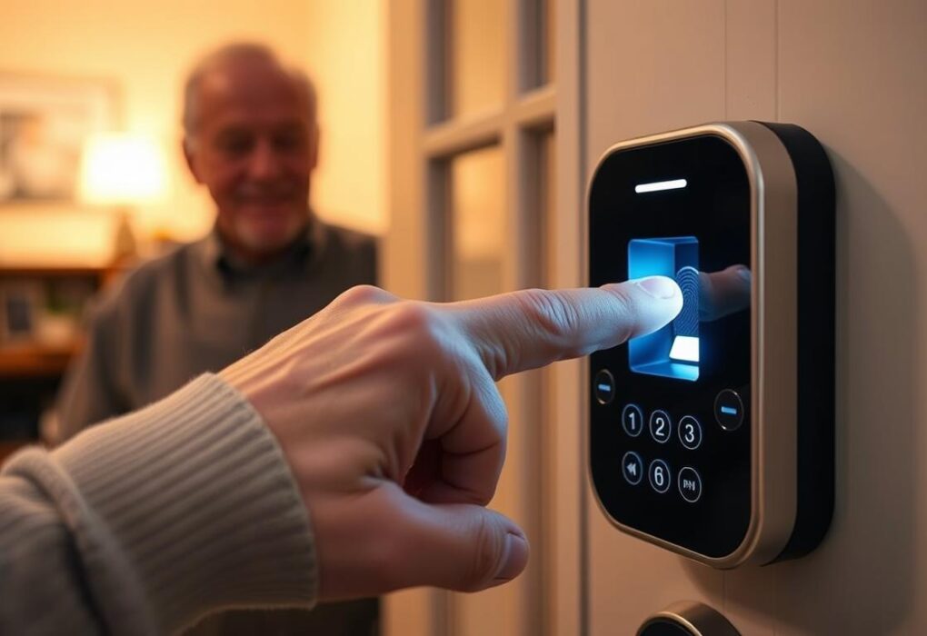 Biometric security access