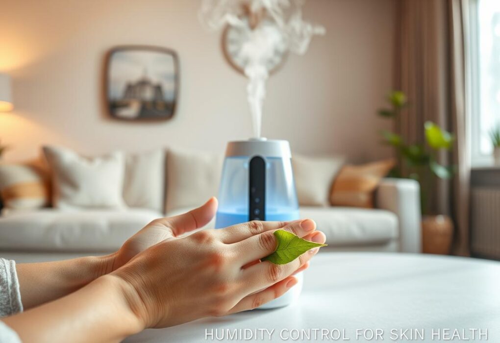 Humidity control for skin