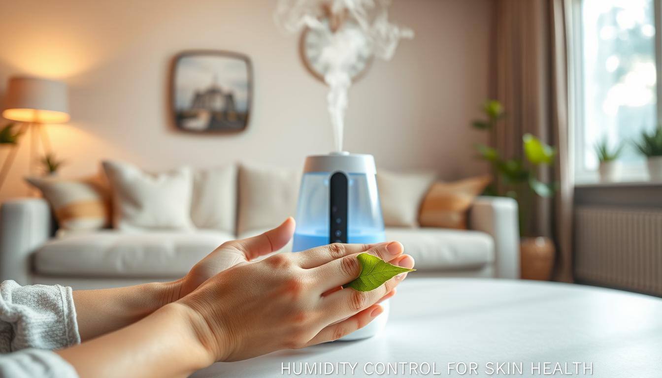 Humidity control for skin