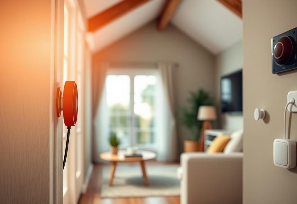 Panic button placement