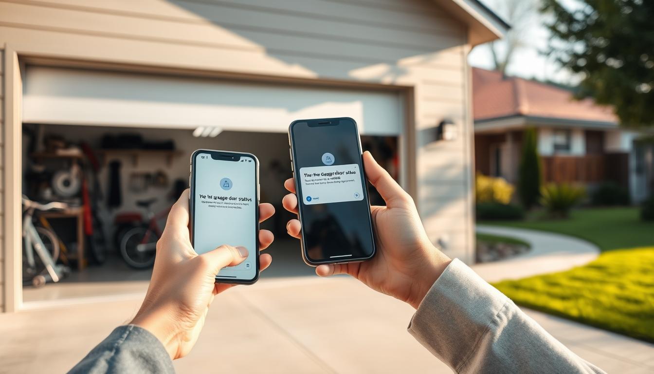 Remote garage door monitoring