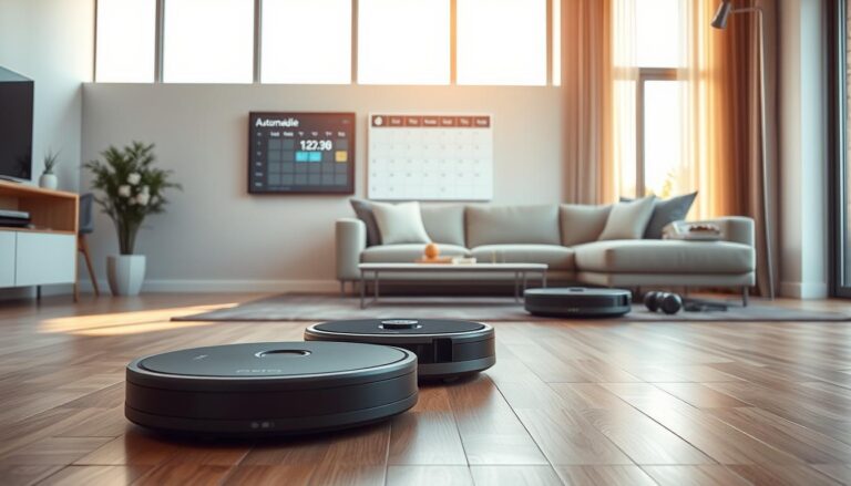 Scheduling smart vacuums