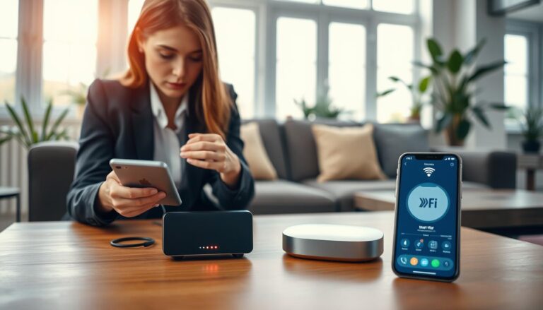 Setting up a smart hub