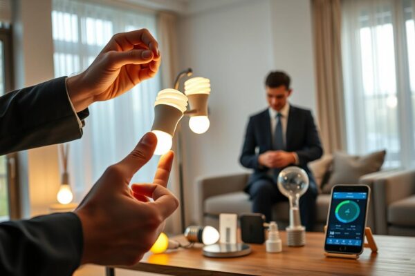 Setting up smart lights