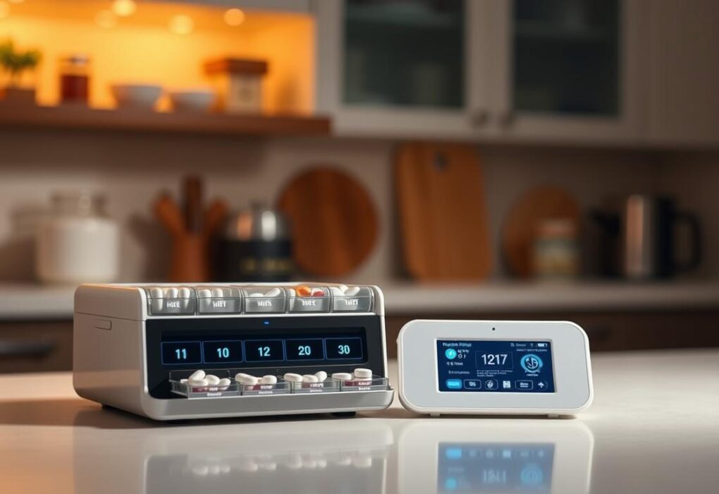 Smart pill dispensers