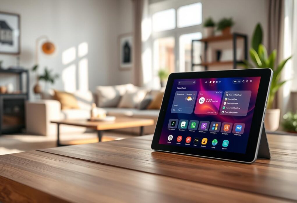 Tablet for home control