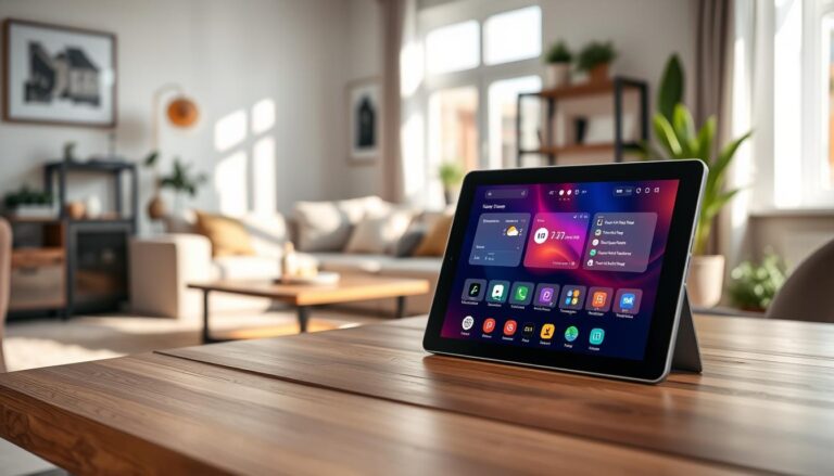 Tablet for home control