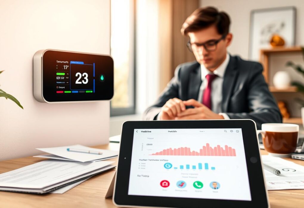 Temperature logs for health