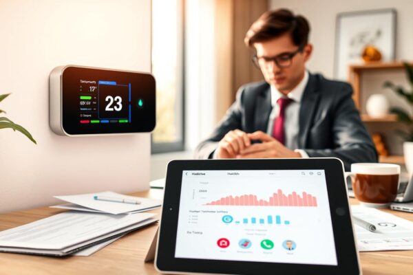 Temperature logs for health