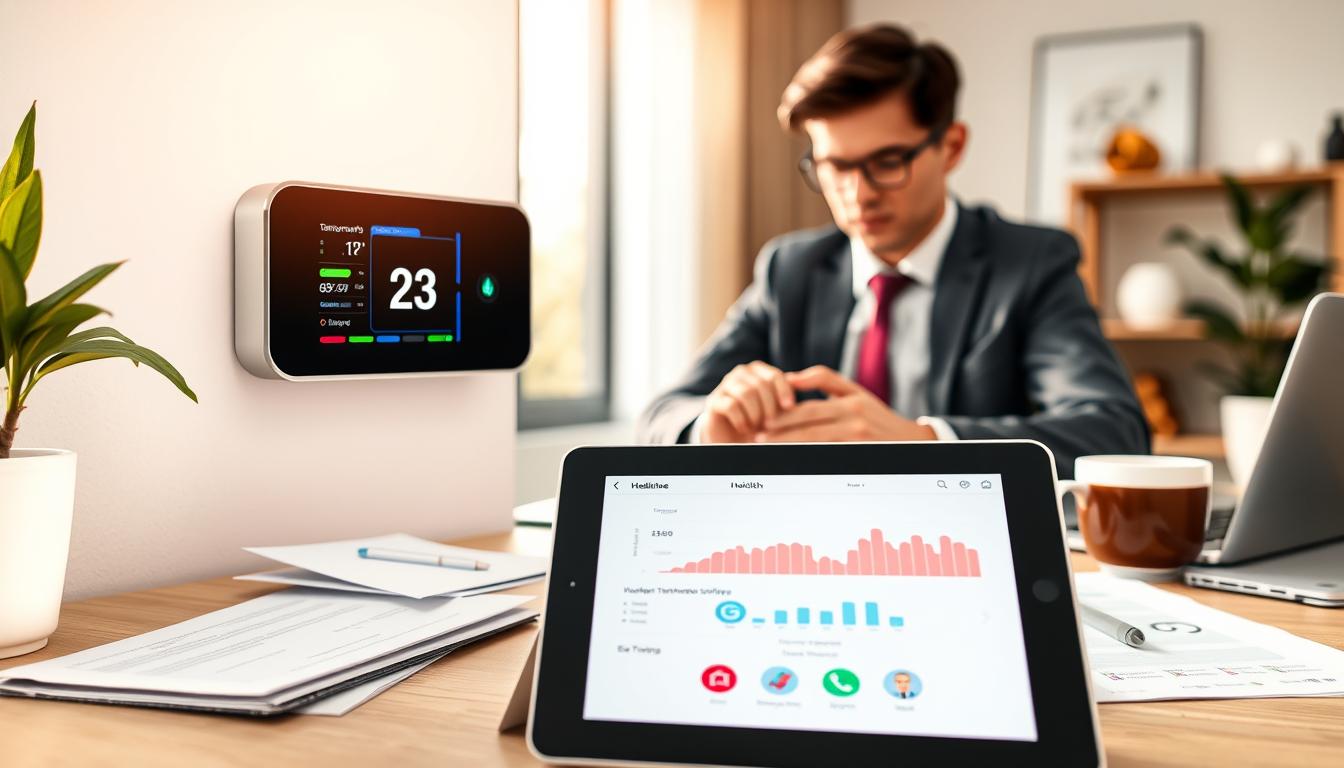 Temperature logs for health