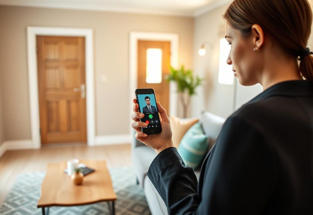 Using smart doorbells