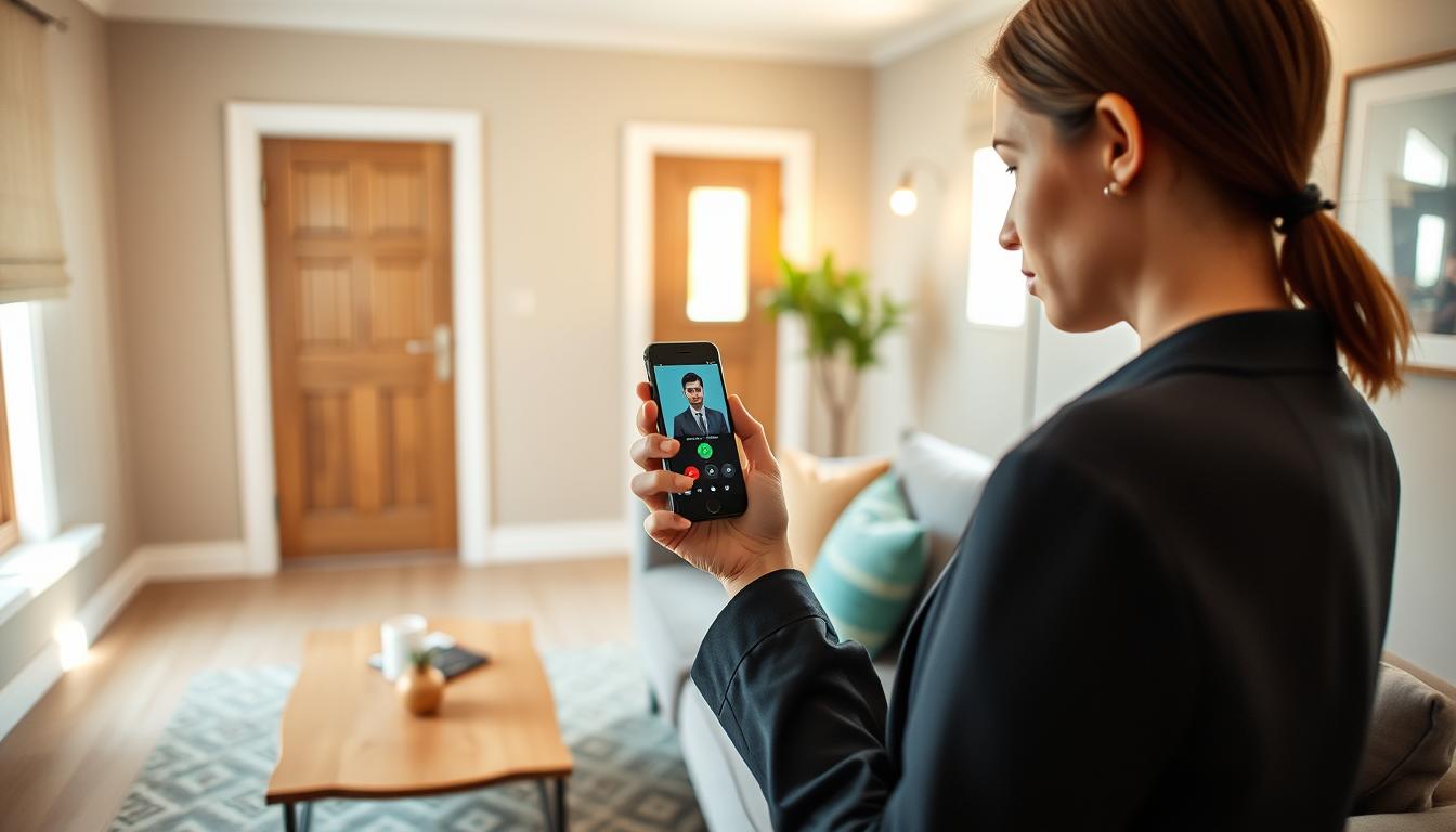 Using smart doorbells