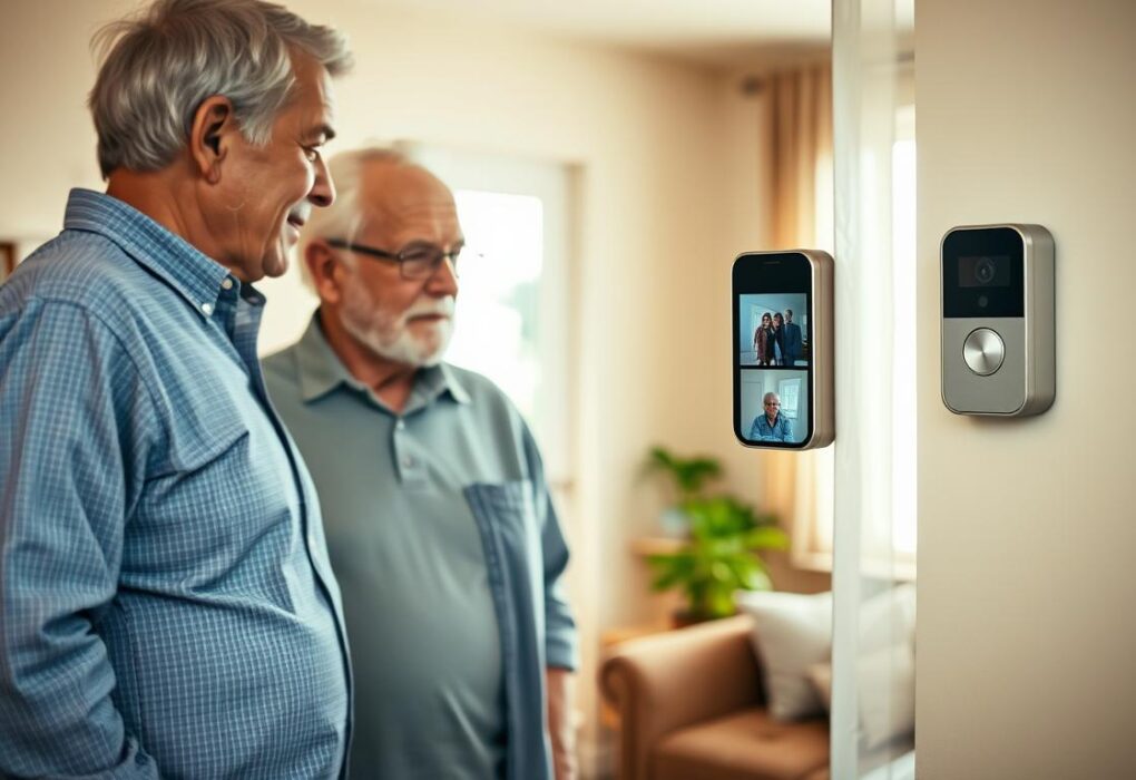 Video doorbells for seniors
