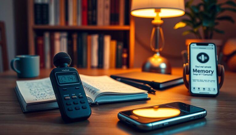 Voice journals for memory